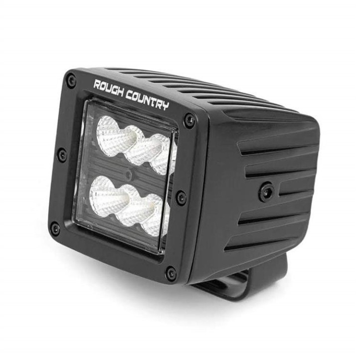 Zestaw lamp LED 2" Flood Beam Rough Country Black Series