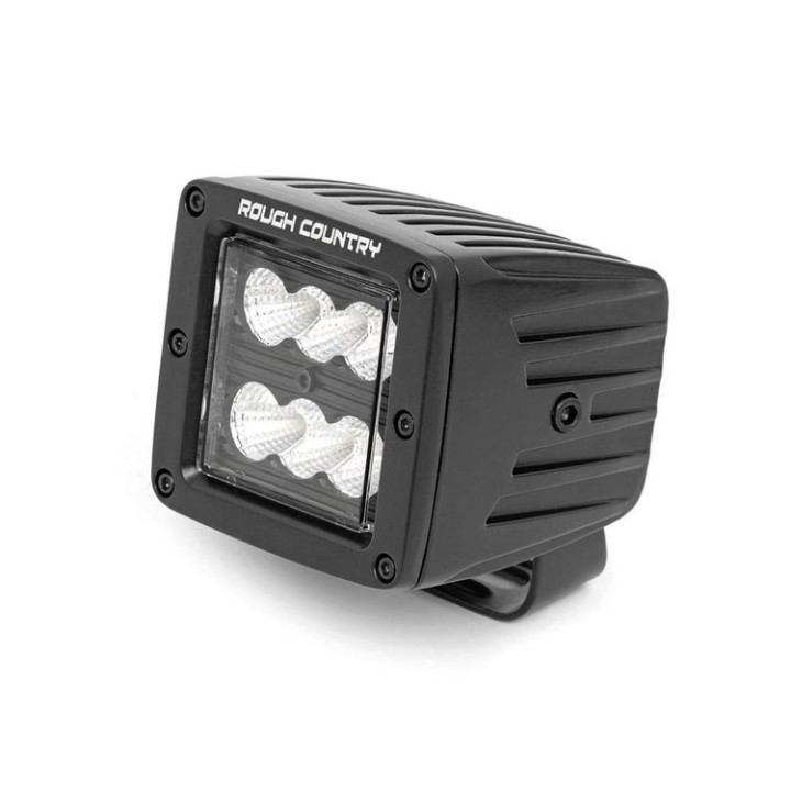 Zestaw lamp LED 2" Flood Beam Rough Country Black Series