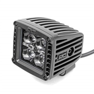 Lampy LED 2" kwadratowe amber DRL spot Rough Country Black Series