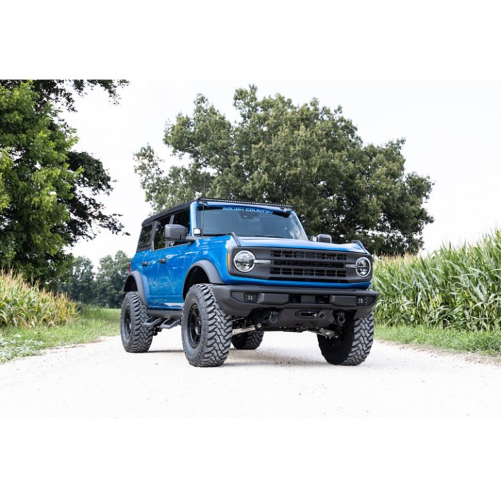 Lampy LED 2" kwadratowe Spot Beam Rough Country Black Series
