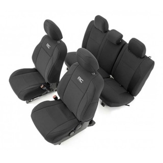 Komplet pokrowców na fotele neoprene black Rough Country 