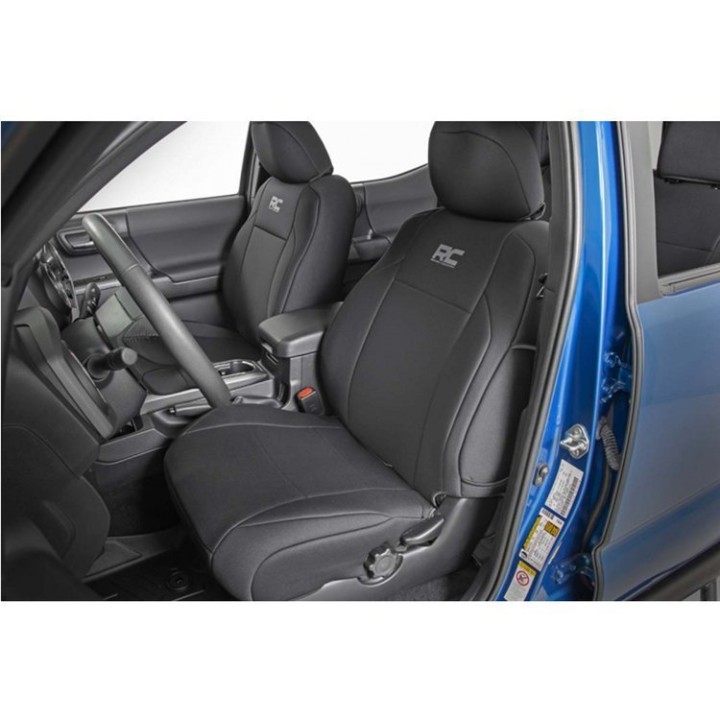 Komplet pokrowców na fotele neoprene black Rough Country 