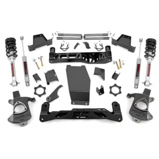Zestaw zawieszenia do wahaczy ze stali odlewanej Rough Country Lift 6"