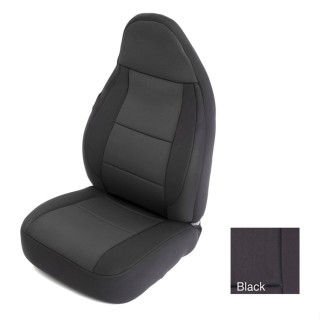 Komplet pokrowców na fotele Black Sides/Black Center neopren Smittybilt