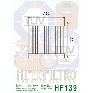 Filtr Oleju DR-Z400 HF139 Hiflofiltro - ujęcie 2