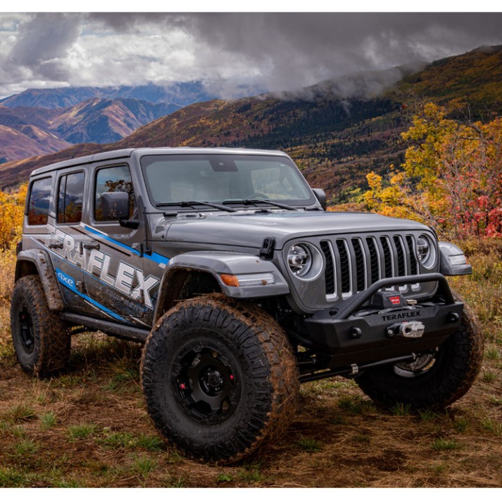 Zestaw 8 regulowanych wahaczy long arm Teraflex Alpine Lift 3-6"