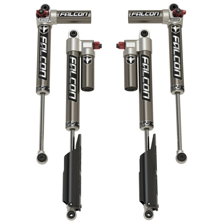 Zestaw amortyzatorów TeraFlex Falcon SP2 3.3 Fast Adjust Piggyback Diesel Lift 2-3"