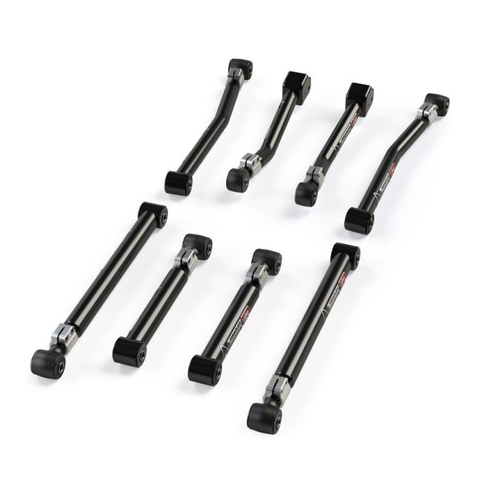 Zestaw 8 regulowanych wahaczy short arm TeraFlex Alpine IR Lift 0-4,5"