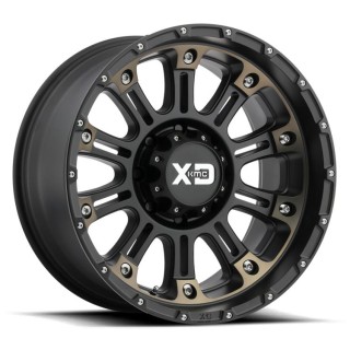 Felga aluminiowa XD829 Hoss II Satin Black Mach W/ Dark Tint XD Series