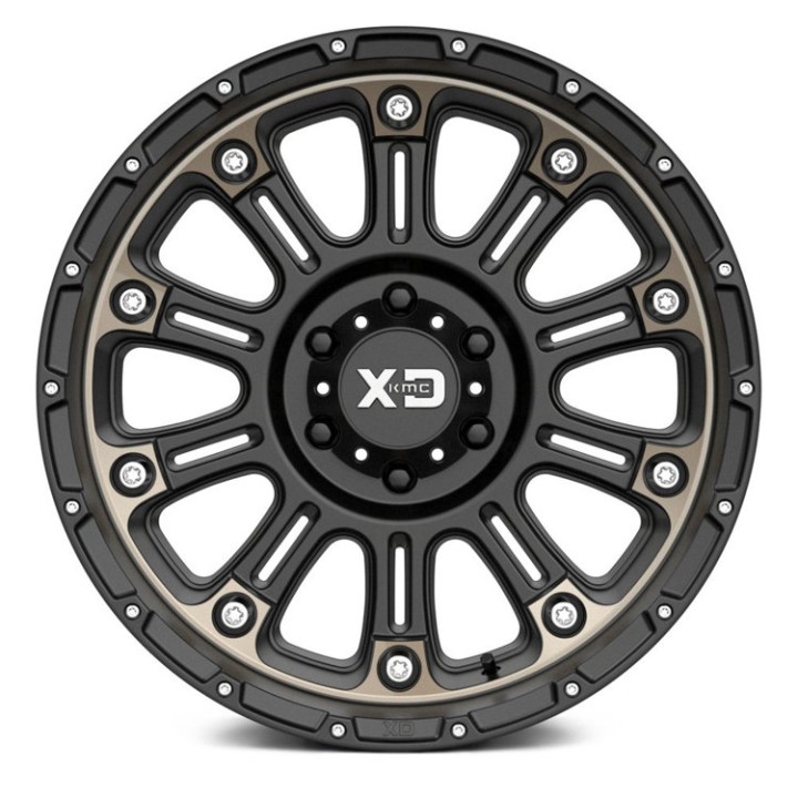 Felga aluminiowa XD829 Hoss II Satin Black/Machined Dark Tint XD Series