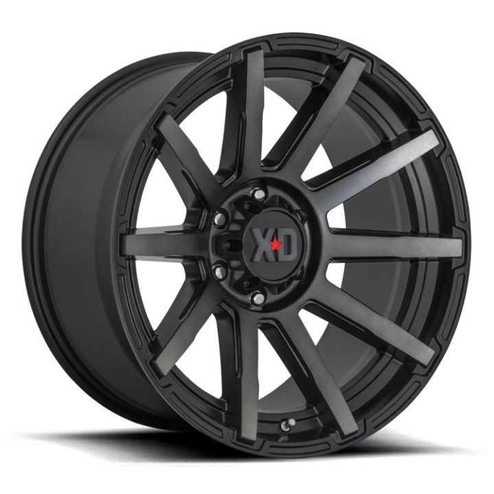 Felga aluminiowa XD847 Outbreak Satin Black W/ Gray Tint XD Series
