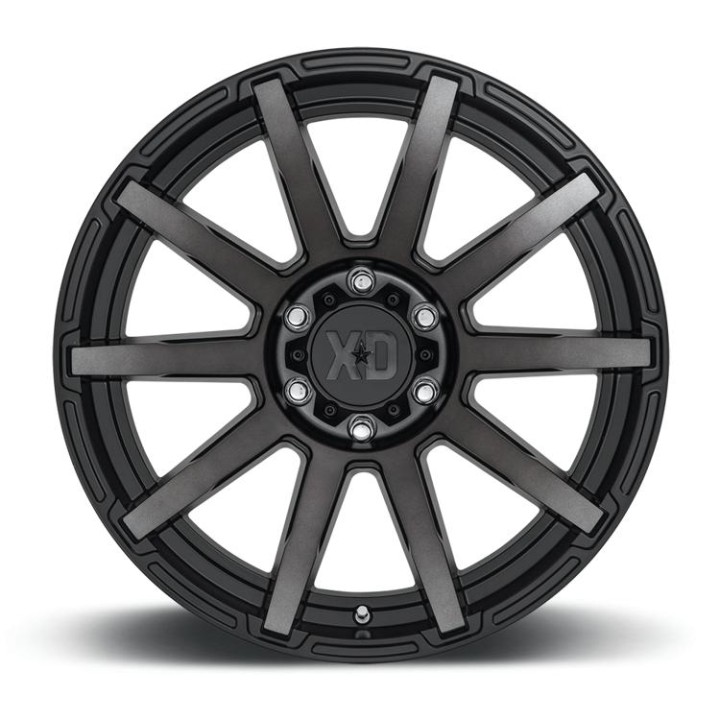 Felga aluminiowa XD847 Outbreak Satin Black W/ Gray Tint XD Series