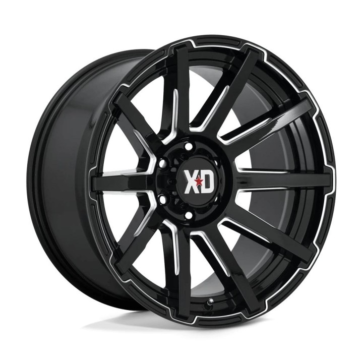 Felga aluminiowa XD847 Outbreak Gloss Black Milled XD Series