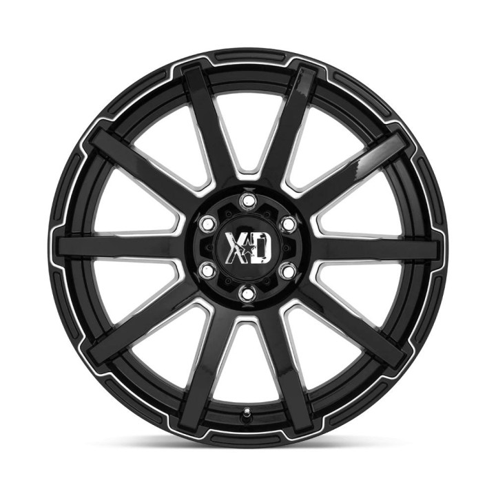 Felga aluminiowa XD847 Outbreak Gloss Black Milled XD Series
