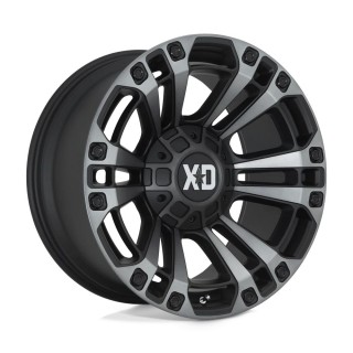 Felga aluminiowa XD851 Monster 3 Satin Black W/ Gray Tint XD Series