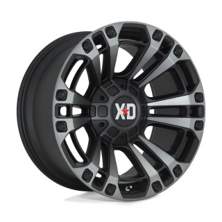 Felga aluminiowa XD851 Monster 3 Satin Black W/ Gray Tint XD Series
