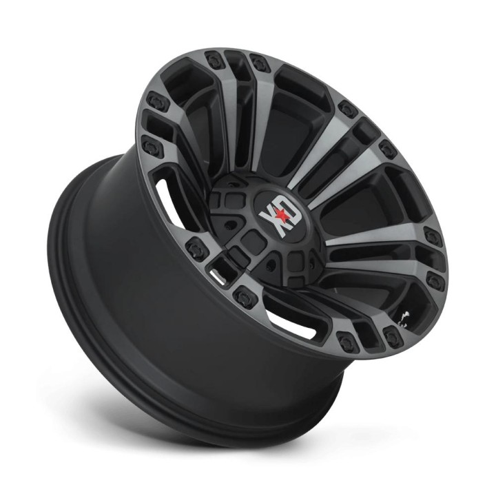 Felga aluminiowa XD851 Monster 3 Satin Black W/ Gray Tint XD Series