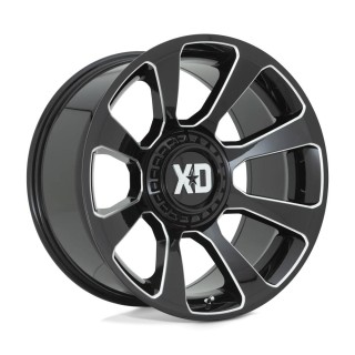 Felga aluminiowa XD854 Reactor Gloss Black Milled XD Series