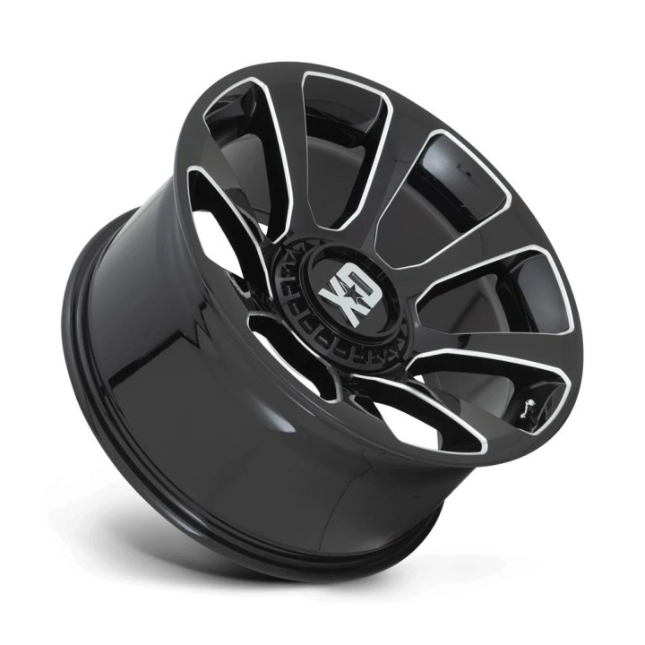 Felga aluminiowa XD854 Reactor Gloss Black Milled XD Series
