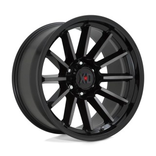 Felga aluminiowa XD855 Luxe Gloss Black Machined W/ Gray Tint XD Series