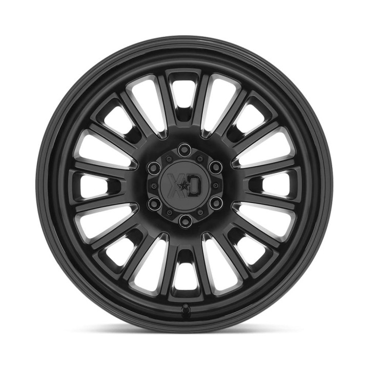 Felga aluminiowa XD864 Rover Satin Black W/ Gloss Black LIP XD Series