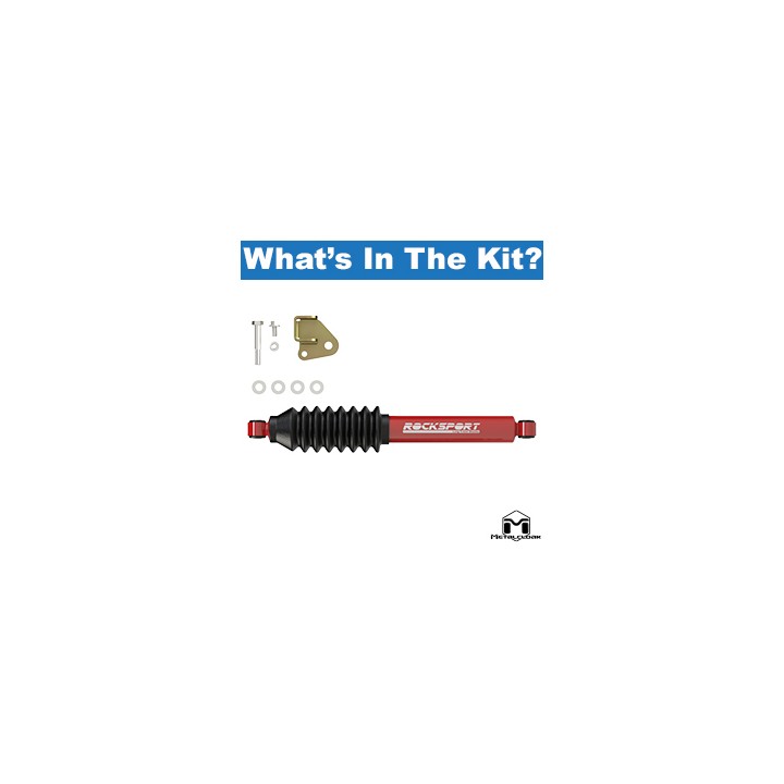 RockSport Steering Stabilizer Kit, JK Wrangler