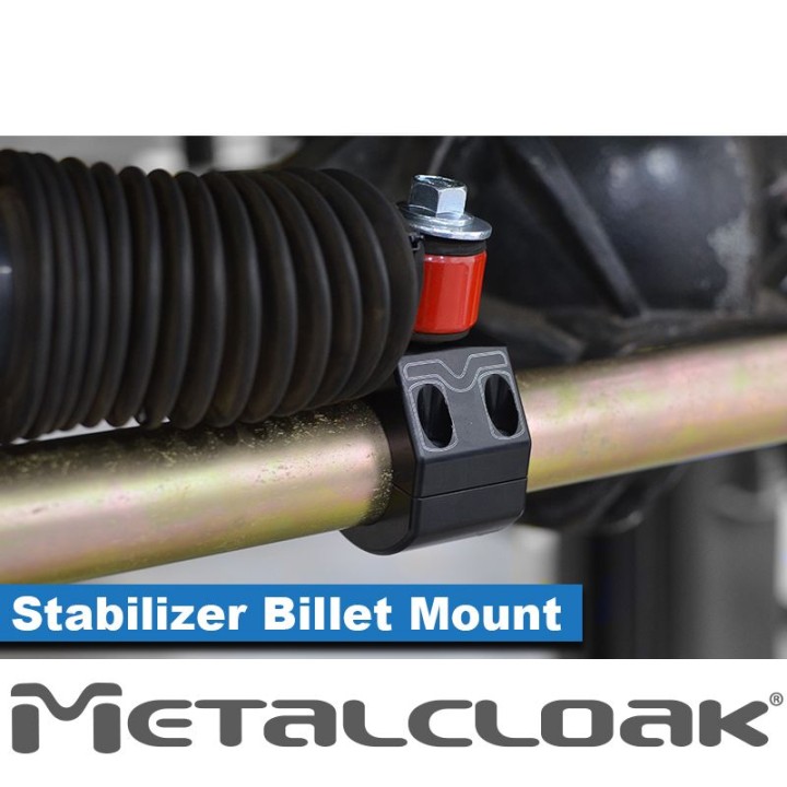 Relokacja mocowania amortyzatora skrętu 1 5/8 Metalcloak Wrangler JK JL JT