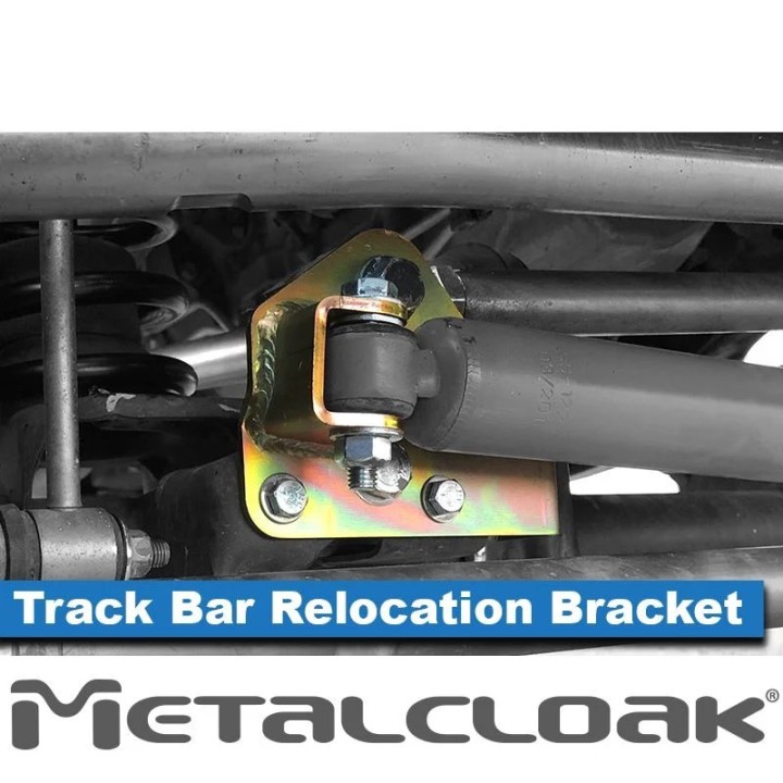 Track Bar & Stabilizer Relocation Bracket, JK Wrangler