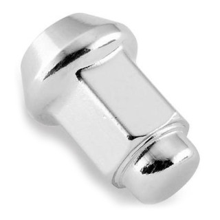 10mm TAPERED CHROME LUG NUT 14mm HEAD BOX OF 16