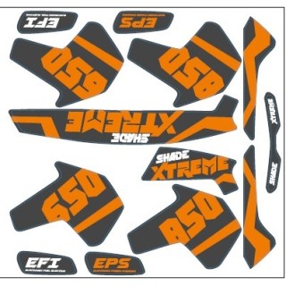 600cc/800cc Shade Xtreme Grey (Lite ver.)