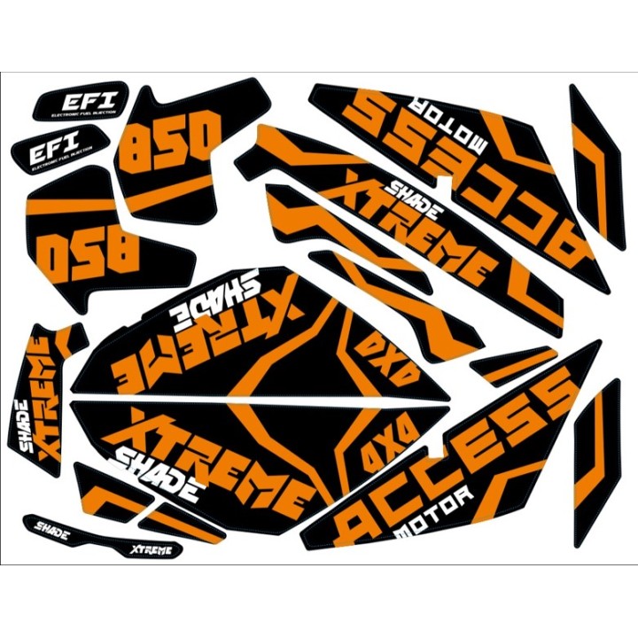 800cc Shade Xtreme Black