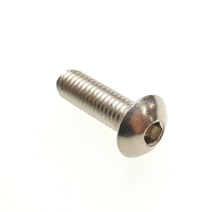 Bolt, Hexagon, Round Head