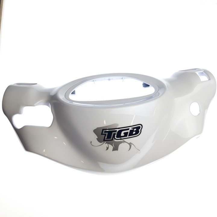 COVER, HANDLE BAR, UPPER, WITH EMBLEM