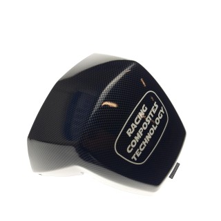 COVER, SEAT, FRONTF, CARBON COATING WITH EMBLEM