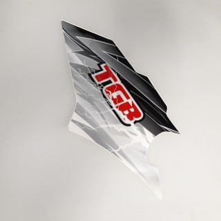 EMBLEM, FRONT BODY COVER