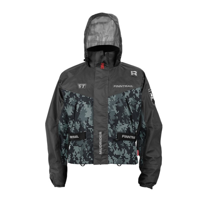 Finntrail kurtka Mudrider Camo Grey S