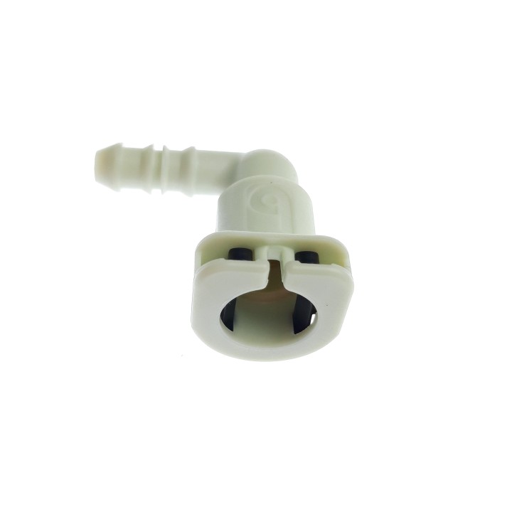 FITTING, QUICK CONNECTOR-3/8X5/16X90 DE