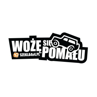 Naklejka WOŻĘ SIĘ POMAŁU 55x25cm