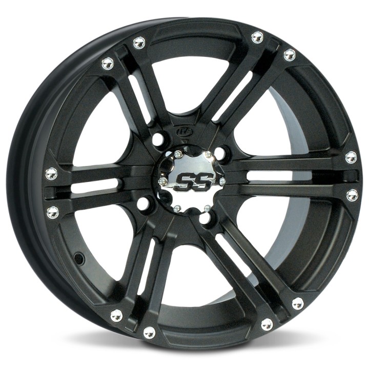 ITP SS212, 12x7 (5+2) Matte Black 4/110
