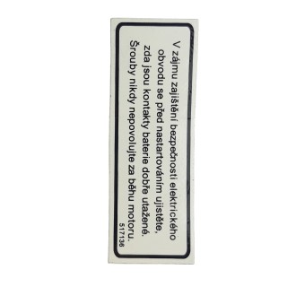 LABEL, BATTERY