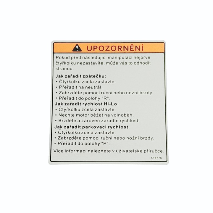 LABEL, SHIFT RANGE