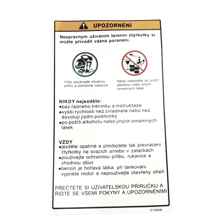 LABEL, WARNING