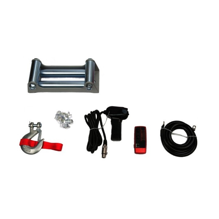 Wyciągarka elektryczna DWH 9000 HD Dragon Winch Highlander - Lina syntetyczna