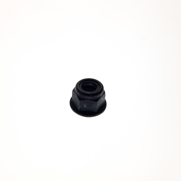 NUT,HEX FLG-NYL LOCK M8X1.25 CL8 BLK RIE
