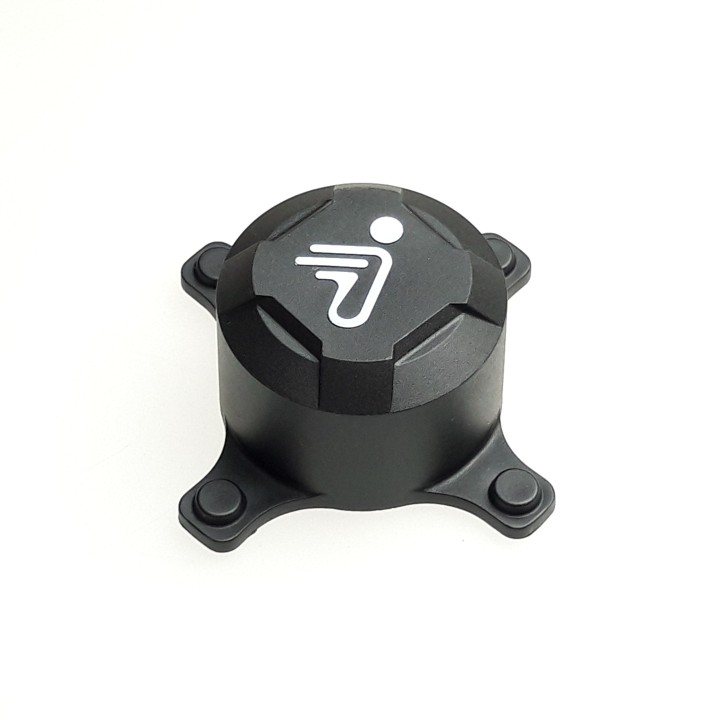 Steel rim trim cover component