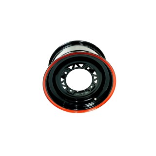 WHEEL FRONT（IRON AND BLACK WITH RED LINE） of ATV300-D T3b
