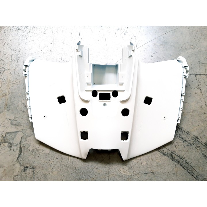 WHITE REAR FENDAR