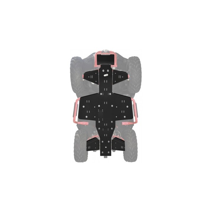 XRW SKID PLATES KIT PHD - SEGWAY SNARLER AT6 L