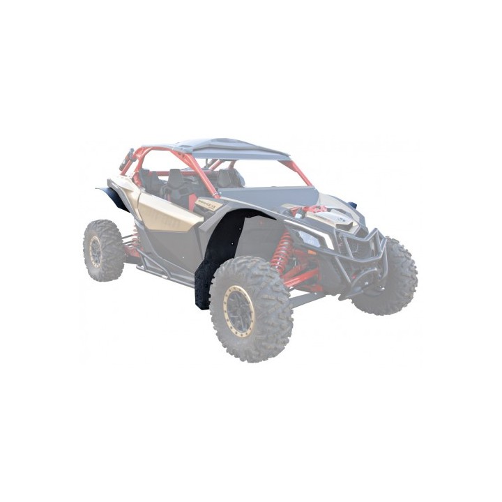 KIT MUD FLAPS - Material: PHD - Can Am Maverick X3 XRS