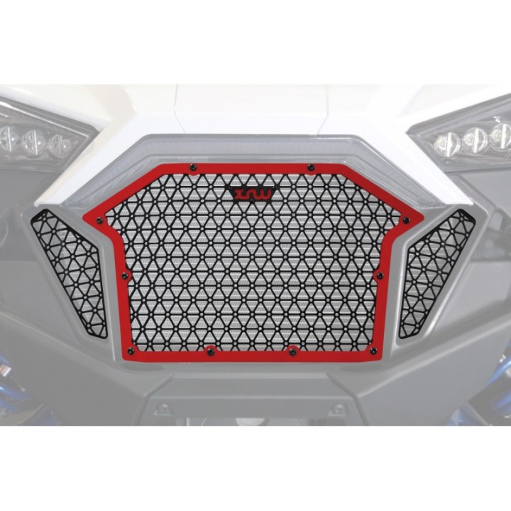 KIT RADIATOR PROTECTION RED - POLARIS RZR PRO XP